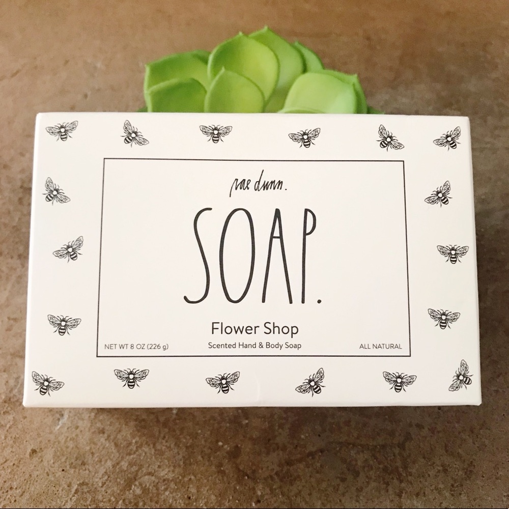Rae Dunn Flower Shop Scented Hand & Body Soap 8 oz